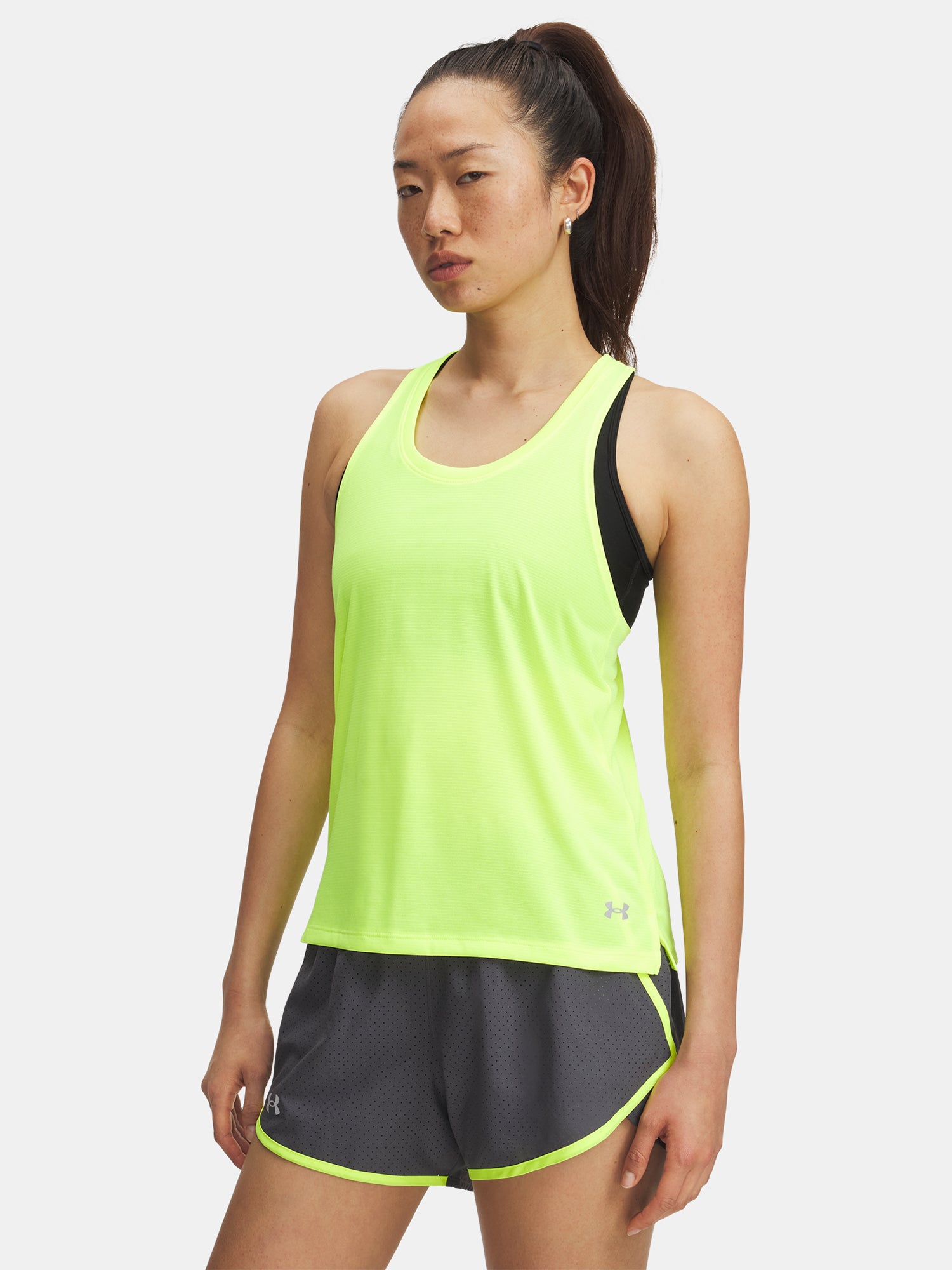 Under Armour Nõi trikó UA Launch Singlet-YLW Atléta