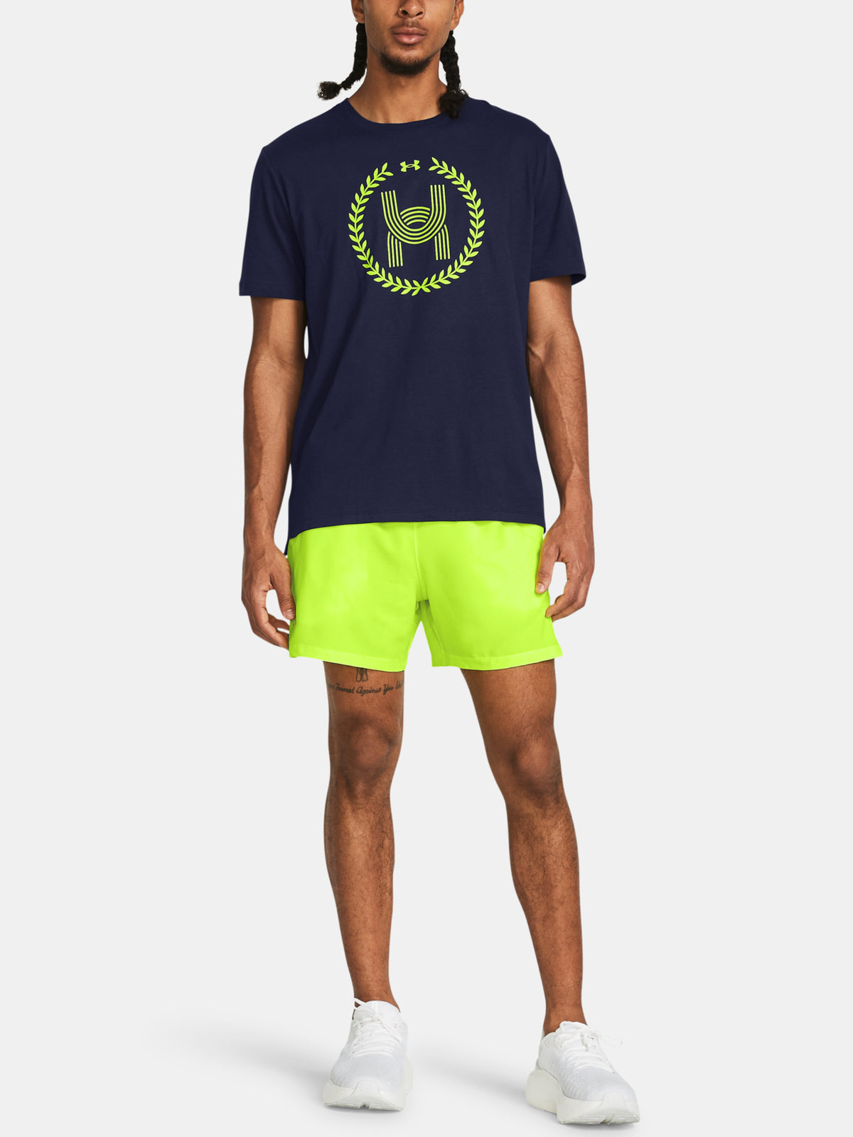 Under Armour Férfi UA LAUNCH 5\'\' Short zöld