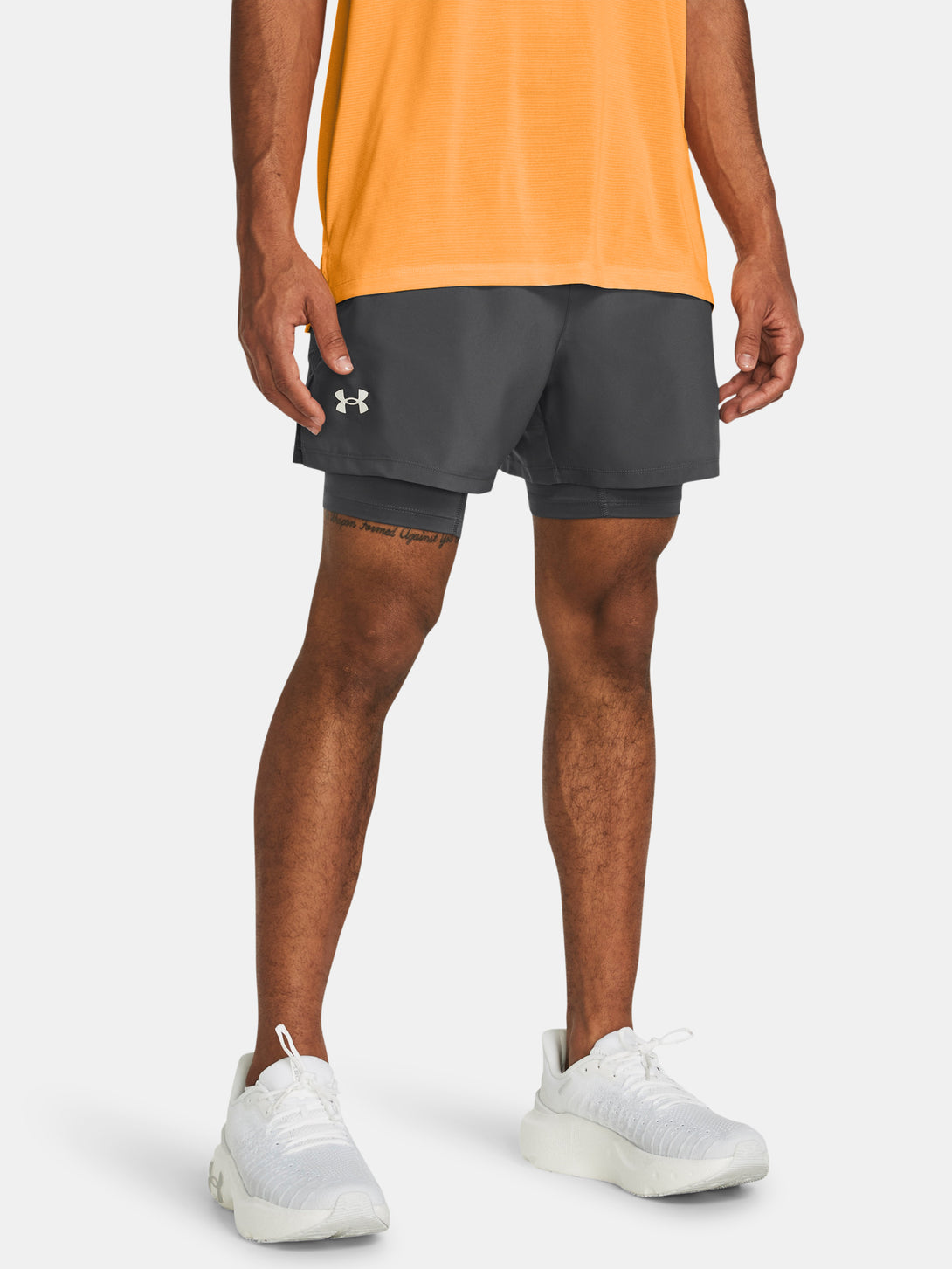 Under Armour Férfi rövidnadrág UA LAUNCH 5\'\' 2-IN-1 SHORTS Short