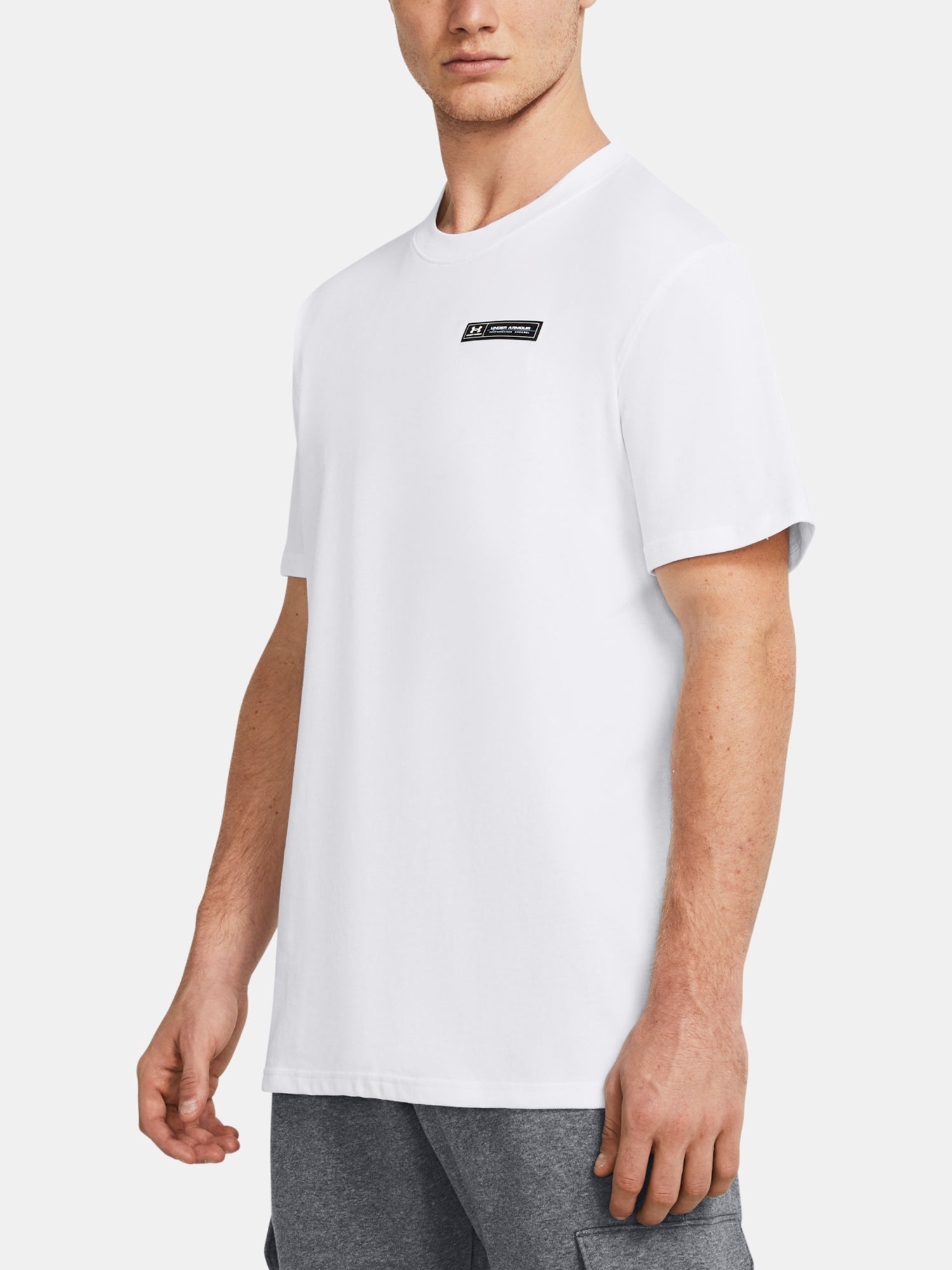 Under Armour Férfi póló UA HW ARMOUR LABEL SS Póló