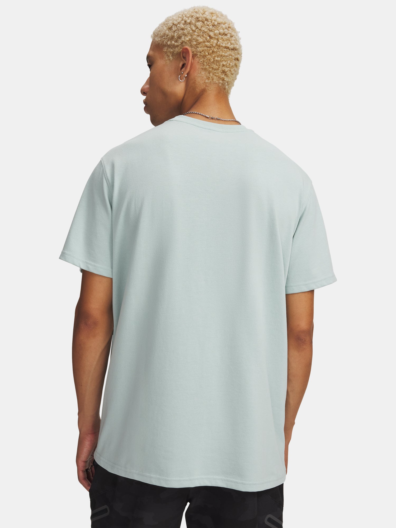 Férfi póló Under Armour UA HW ARMOUR LABEL SS-BLU