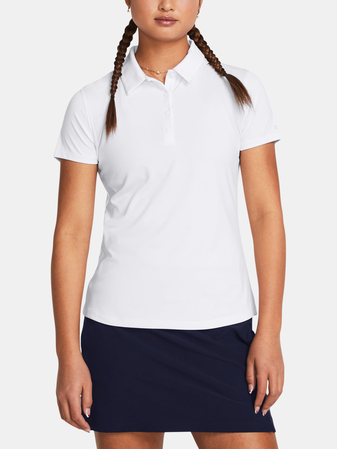 Under Armour Nõi póló UA Playoff SS Polo-WHT Póló