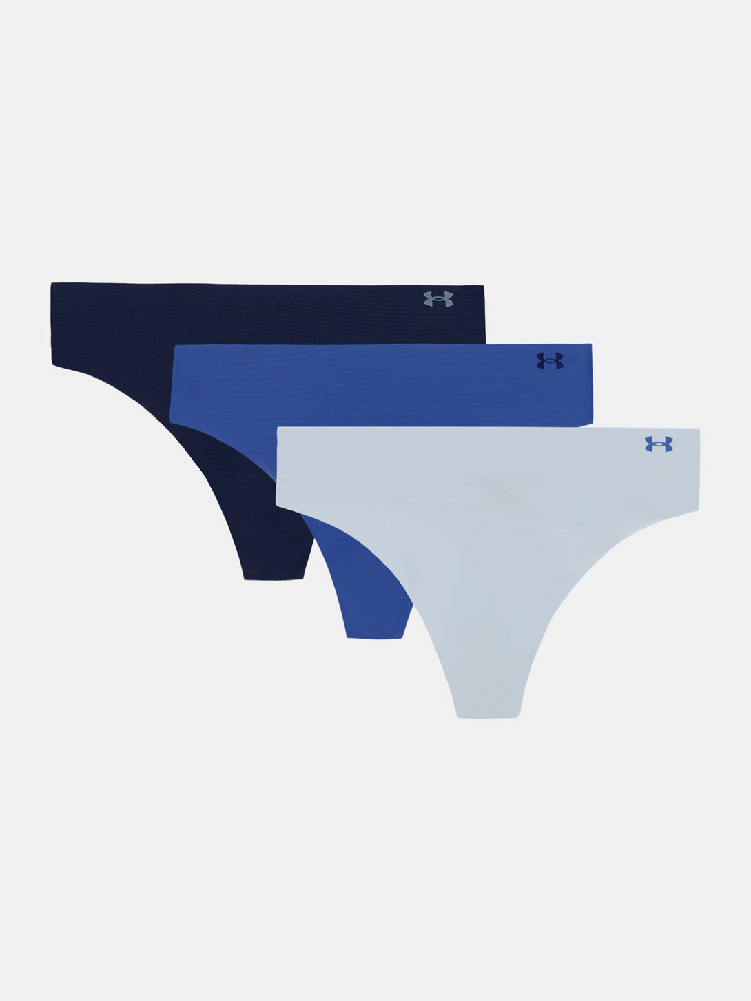 Under Armour Nõi UA Pure Stretch NS tanga (3db) Fehérnemű