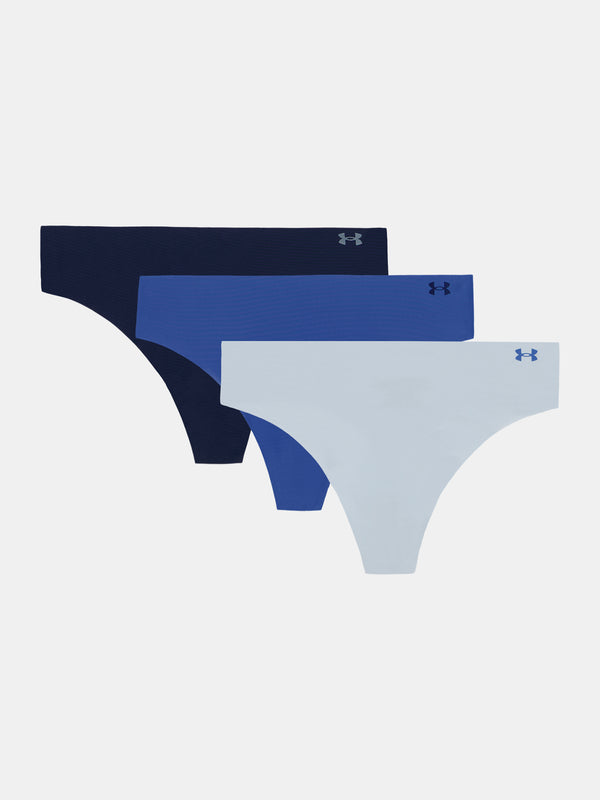 Under Armour Nõi UA Pure Stretch NS tanga (3db) Fehérnemű