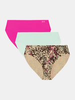 Nõi alsó Under Armour Ua Pure Stretch No Show Bikini-Print -