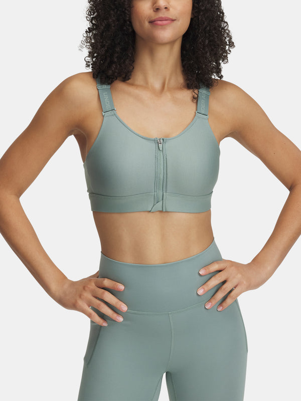 Under Armour Nõi melltartó UA Infinity High Zip 2.0 Bra Sportmelltartó