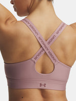 Nõi melltartó Under Armour UA Infinity High Zip 2.0 Bra-PNK