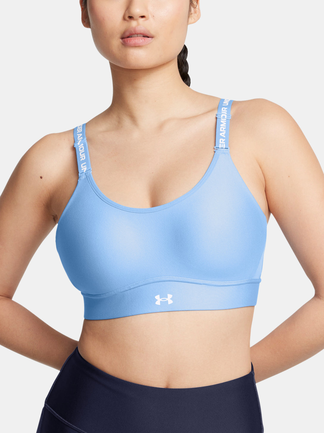Under Armour Nõi melltartó UA Infinity Mid 2.0 Bra-BLU Sportmelltartó