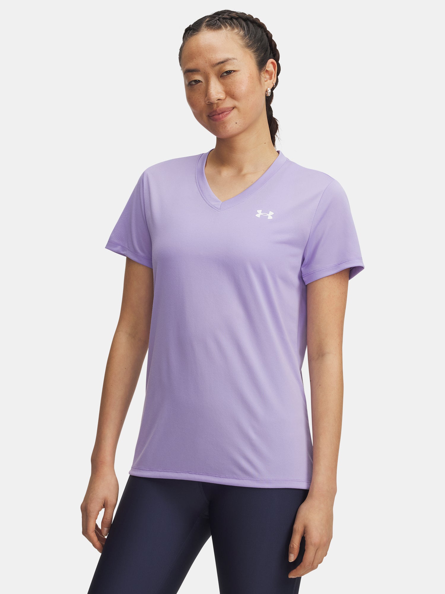 Under Armour Nõi póló Tech SSV- Solid-PPL Póló