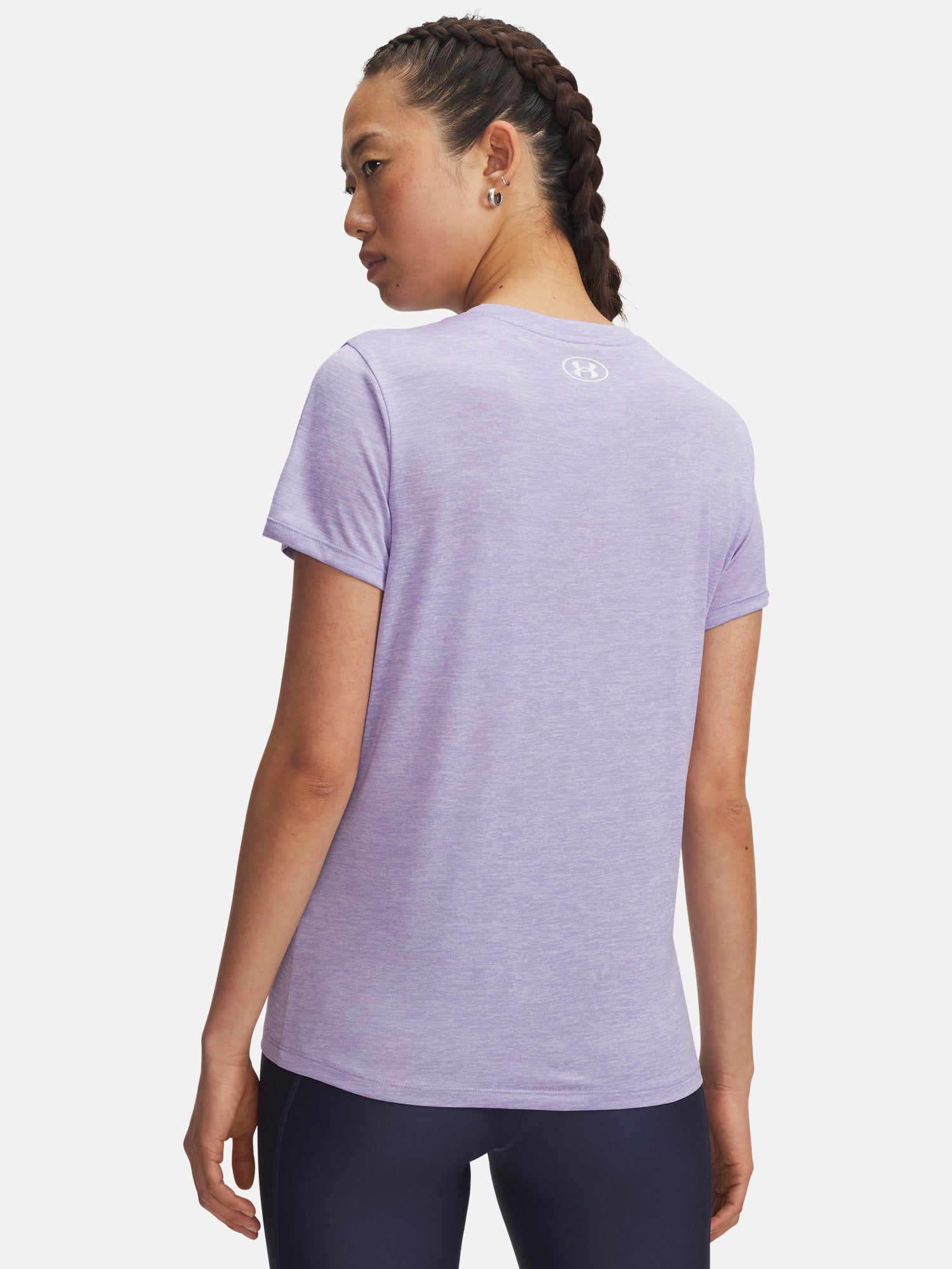 Under Armour Nõi Tech SSC-Twist-PPL póló Póló lila