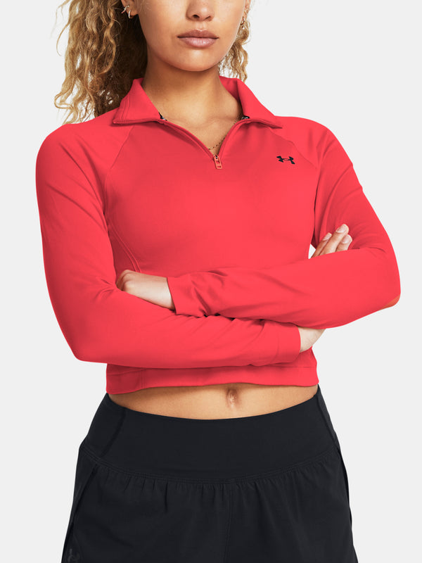 Under Armour Nõi póló Vanish Seamless 1/4 Zip Crop Hosszú ujjú póló
