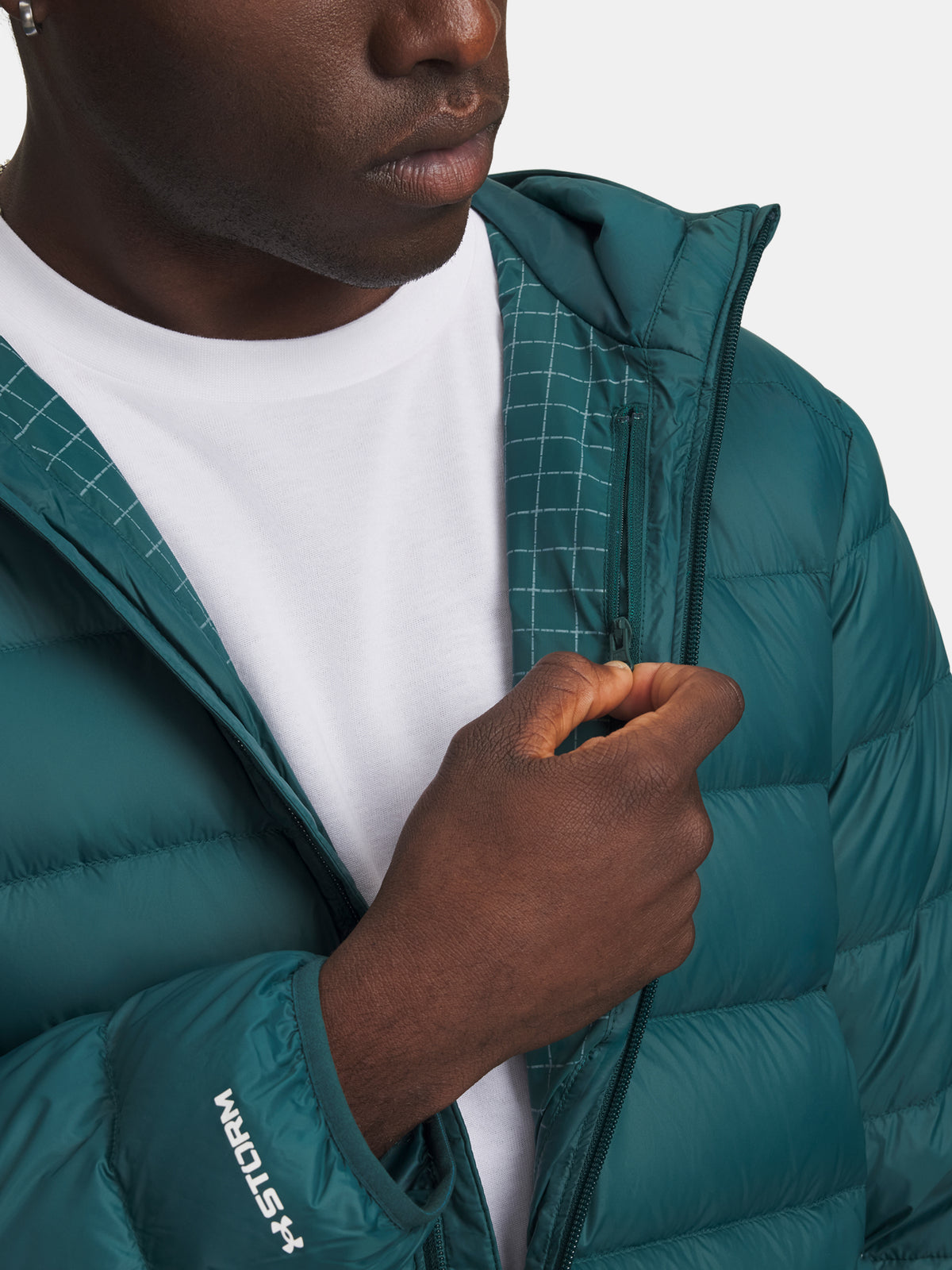Férfi kabát Under Armour LEGEND DOWN HOODED JACKET