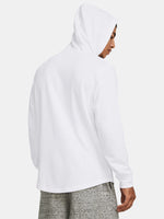 Under Armour Férfi UA Rival Terry Graphic Hood Pulóver fehér