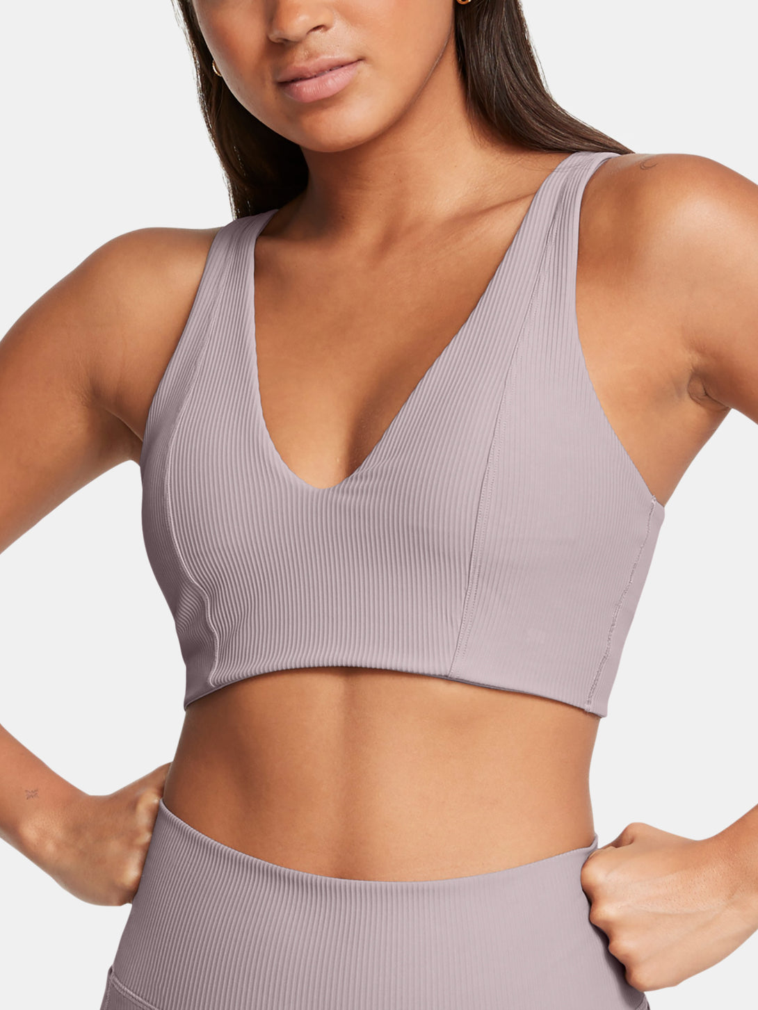 Under Armour Nõi UA Meridian Rib Bralette melltartó Sportmelltartó