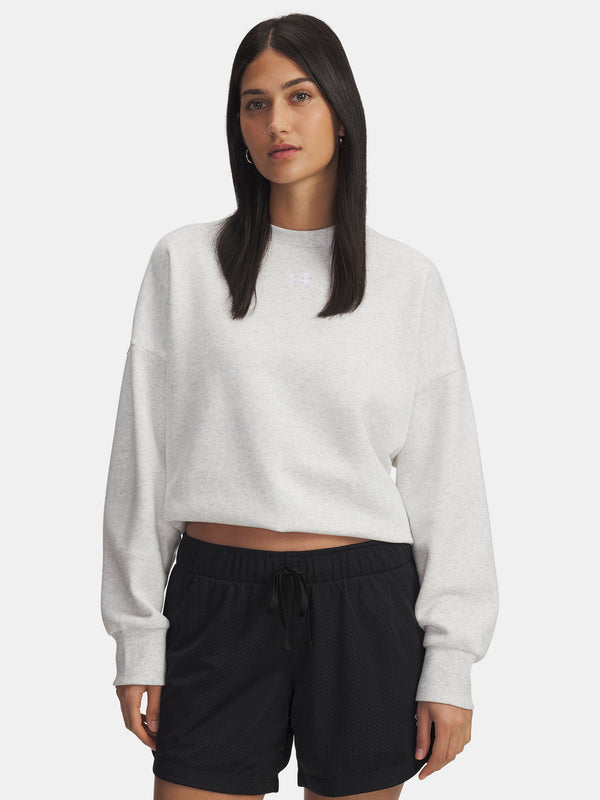 Under Armour Nõi pulóver UA Rival Fleece OS Crew-GRY Pulóver