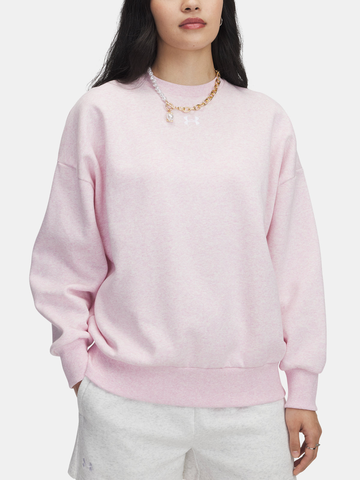 Under Armour Nõi pulóver UA Rival Fleece OS Crew Pulóver