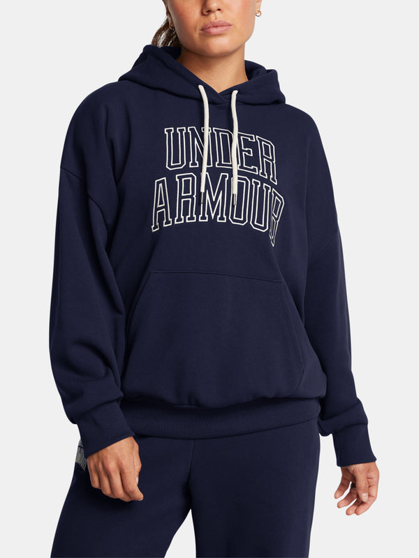 Under Armour Nõi UA Icon HWT Terry OS Hdy-BLU pulóver kapucnival Kiegészítő