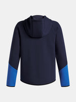 Fiú Under Armour UA B Unstoppable Flc FZ-BLU pulóver