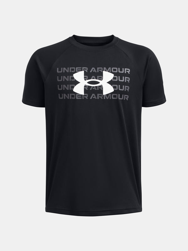 Under Armour Fiú póló UA B TECH WM LOGO SS Póló