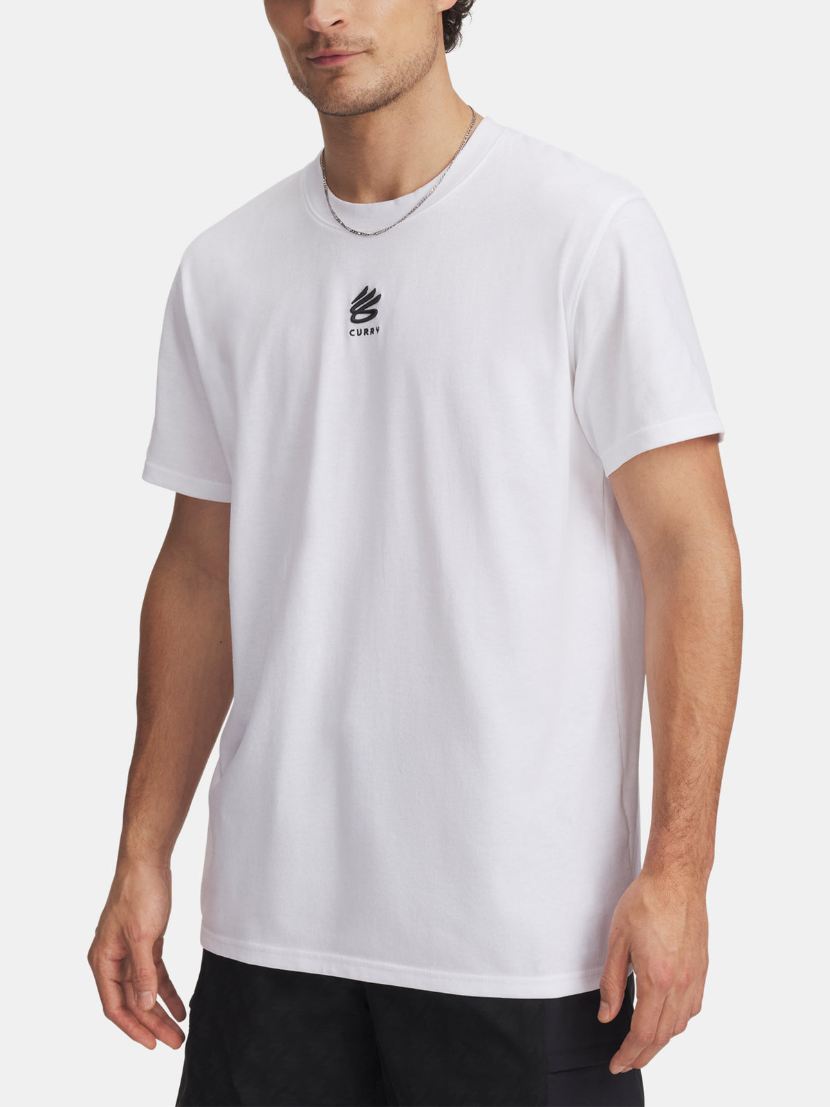 Under Armour Férfi póló Curry Hvyweight Logo Tee Póló