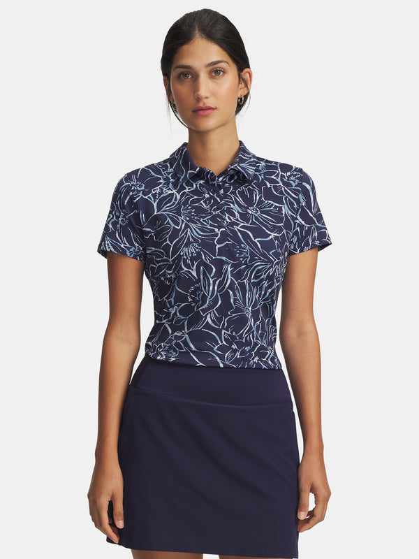 Under Armour Nõi póló UA Playoff 3.0 Printed Polo-BLU Póló