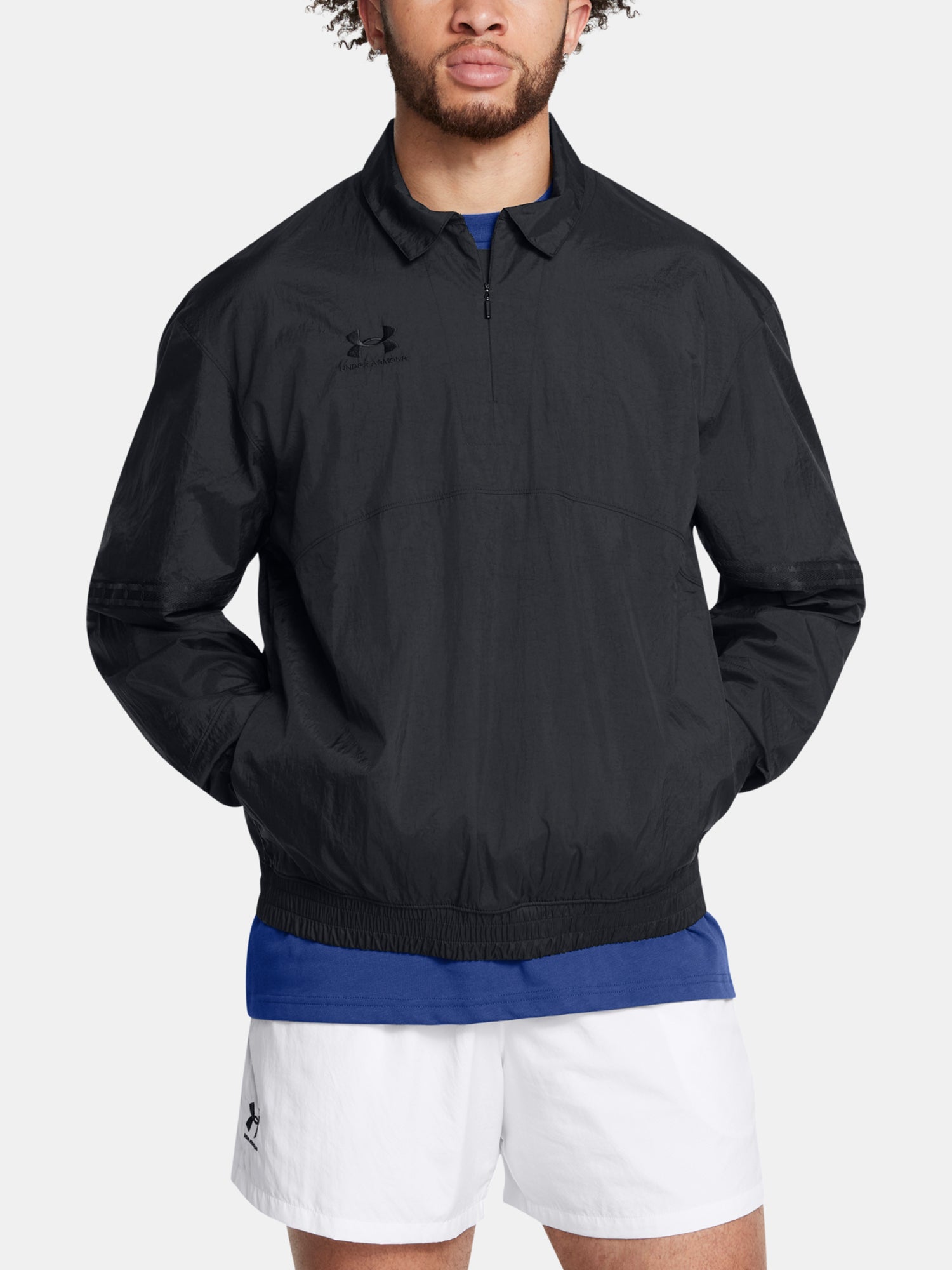 Under Armour Férfi kabát UA M's 96 Terrace Drill Top Pulóver