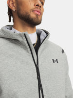 Pánská mikina Under Armour UA Unstoppable Flc FZ HD EU-GRY
