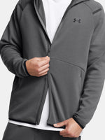 Under Armour Férfi UA Unstoppable Flc FZ HD EU Kapucnis pulóver  szürke
