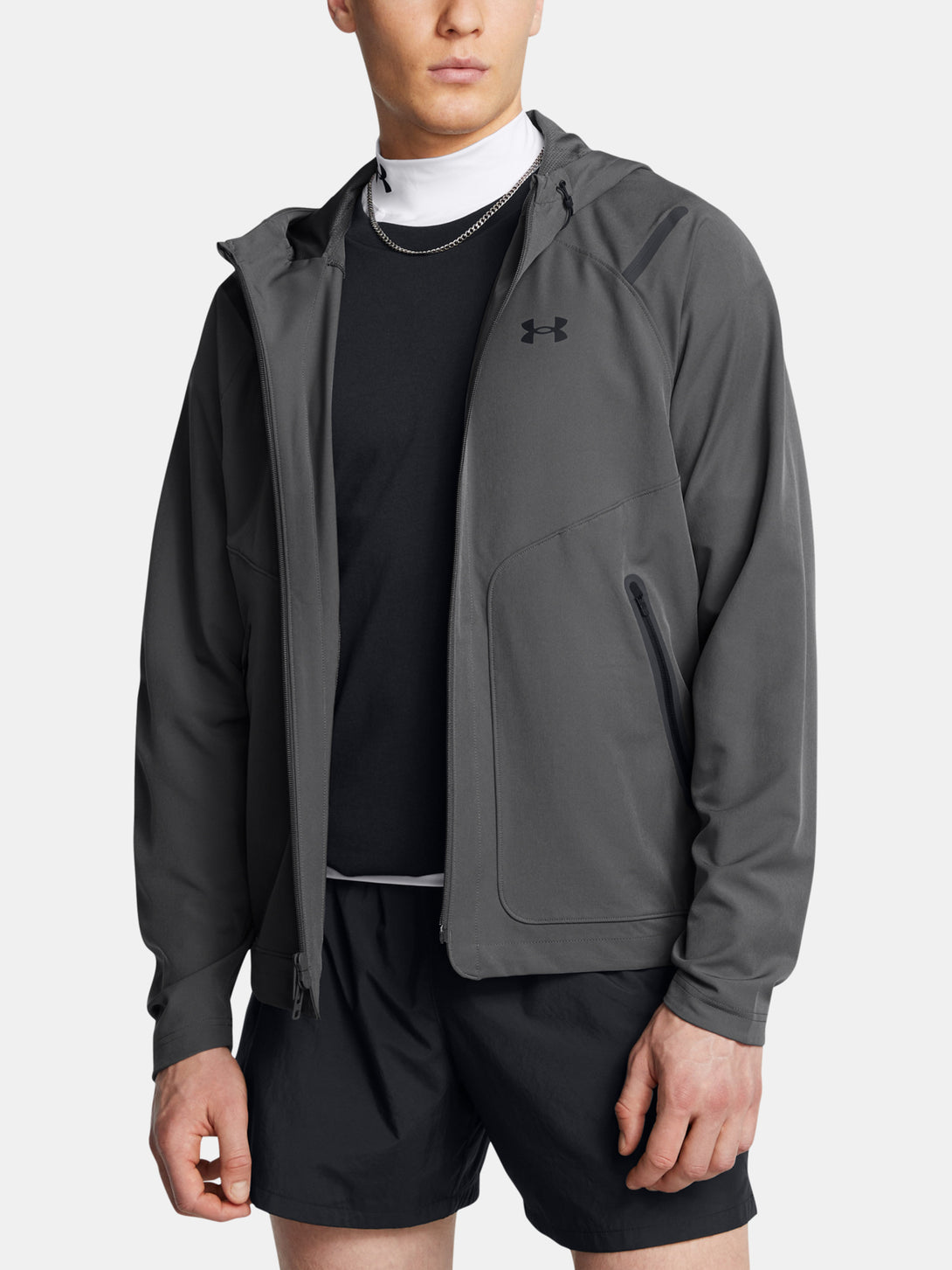 Under Armour Férfi kabát UA Unstoppable Jacket LC Kapucnis pulóver 