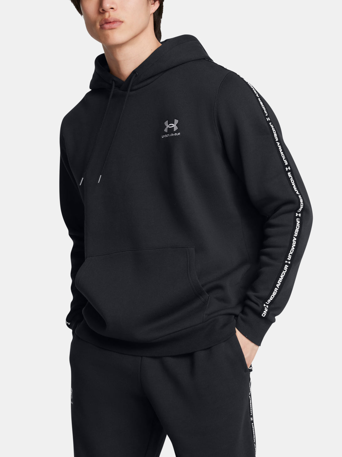 Under Armour Férfi pulóver UA Icon Fleece HD Taping Pulóver