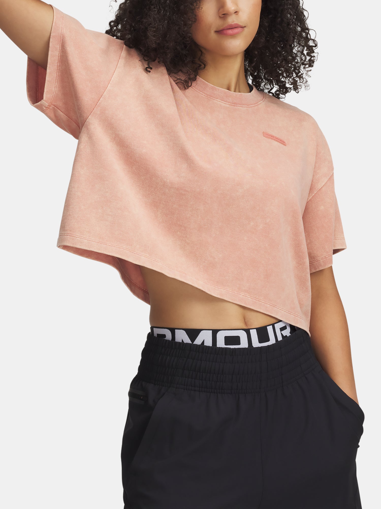 Under Armour Nõi póló UA HWT WASH SS Póló