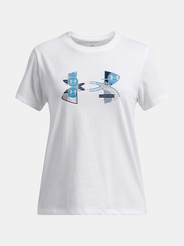 Under Armour Lány póló UA Big Logo UA Fill SS Póló