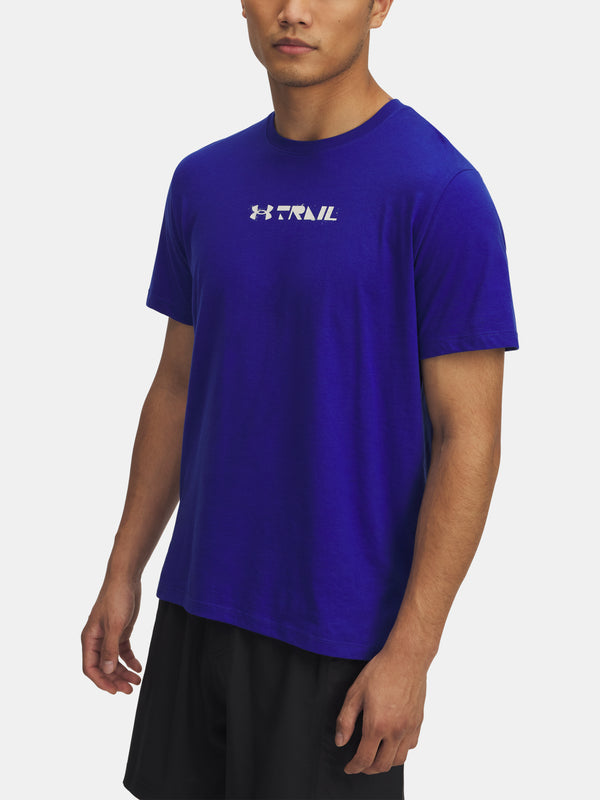 Under Armour Férfi póló UA TRAIL RUN GRAPHIC TEE Póló