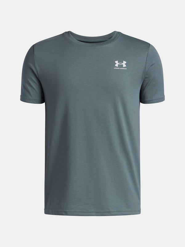 Under Armour Fiú póló UA B SPORTSTYLE LC SS-BLU Póló