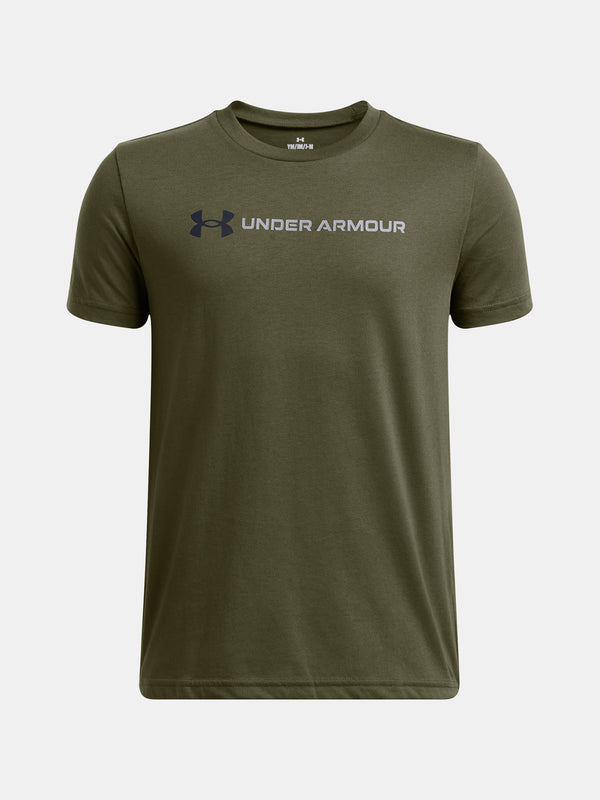 Under Armour Fiú póló UA B LOGO WORDMARK SS Póló