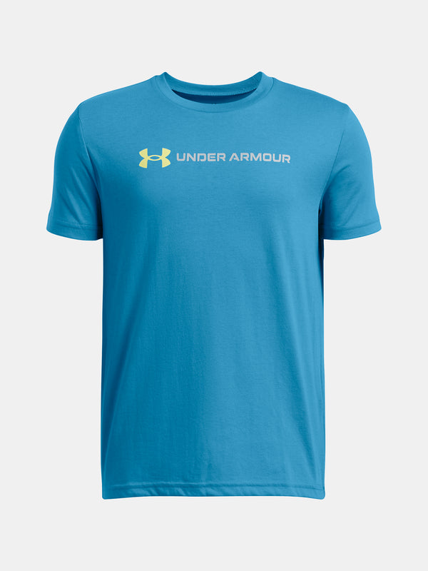 Under Armour Fiú póló UA B LOGO WORDMARK SS Póló