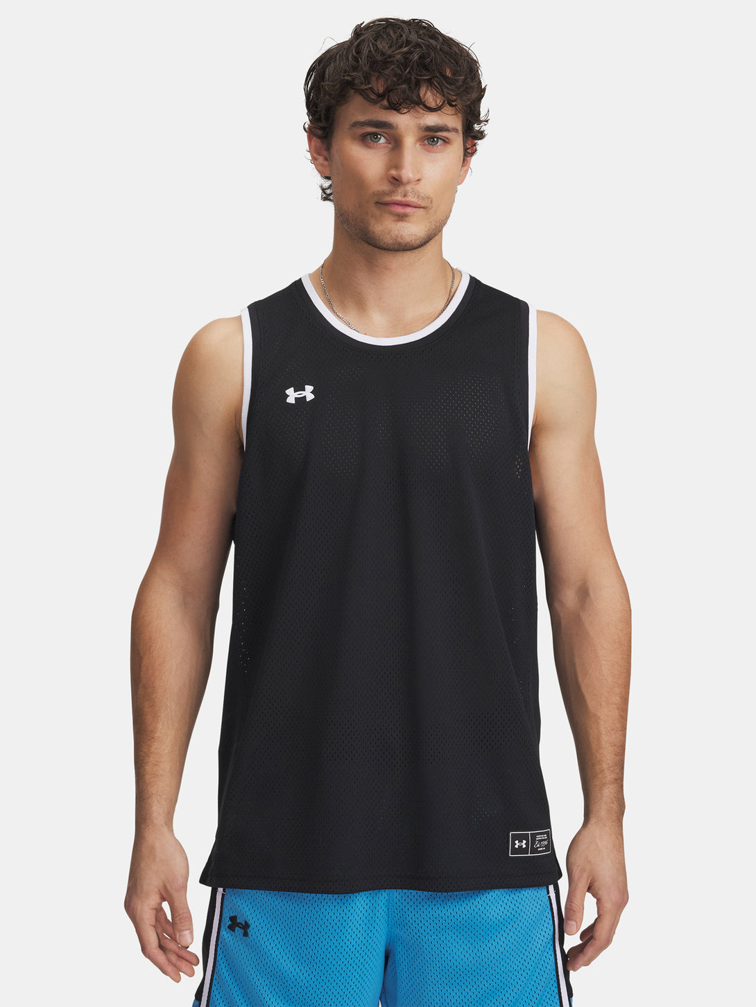 Under Armour Férfi atléta UA Zone Pro Mesh Tank-BLK Atléta