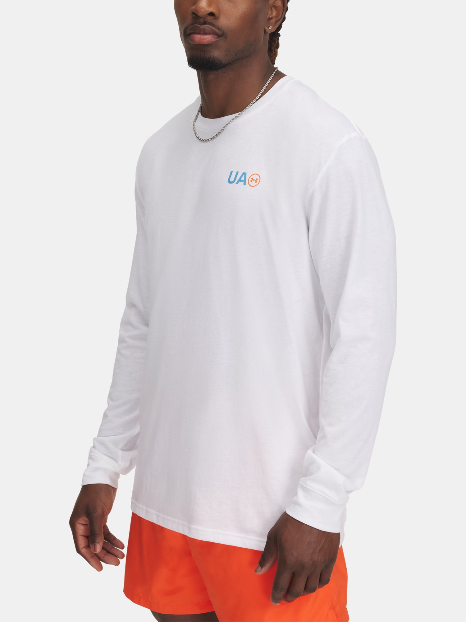 Under Armour Férfi póló UA M WORKWEAR LOGO LS Hosszú ujjú póló