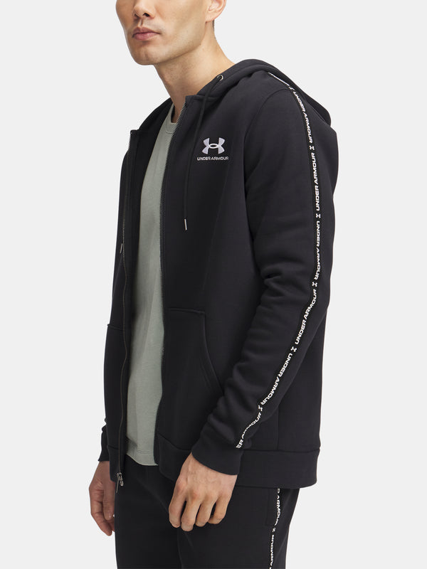 Under Armour Férfi pulóver UA Icon Fleece FZ Taping Kapucnis pulóver 