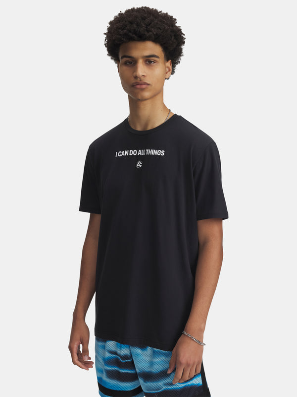 Under Armour Férfi póló Curry Playable Tee 2-BLK Póló