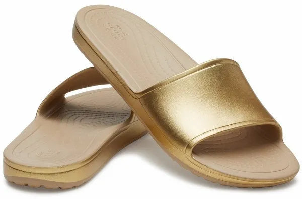 Crocs Kadee Metallic Slide Papucs - Sportmania.hu