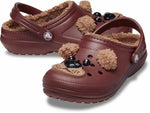 Crocs Classic Lined IAM BrownBearCgK Papucs