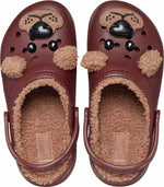 Crocs Classic Lined IAM BrownBearCgK Papucs