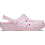 Crocs Classic Floral Cut Out Clog Női Papucs