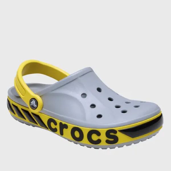 Crocs Bayaband Racer Band Clog Papucs szürke