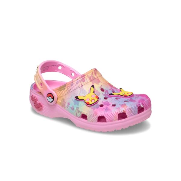 Crocs Pikachu Pink Classic Clog K Papucs rózsaszín