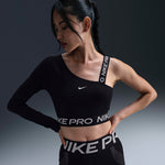 Nike W Np Df Shine Crop Top Sportmelltartó
