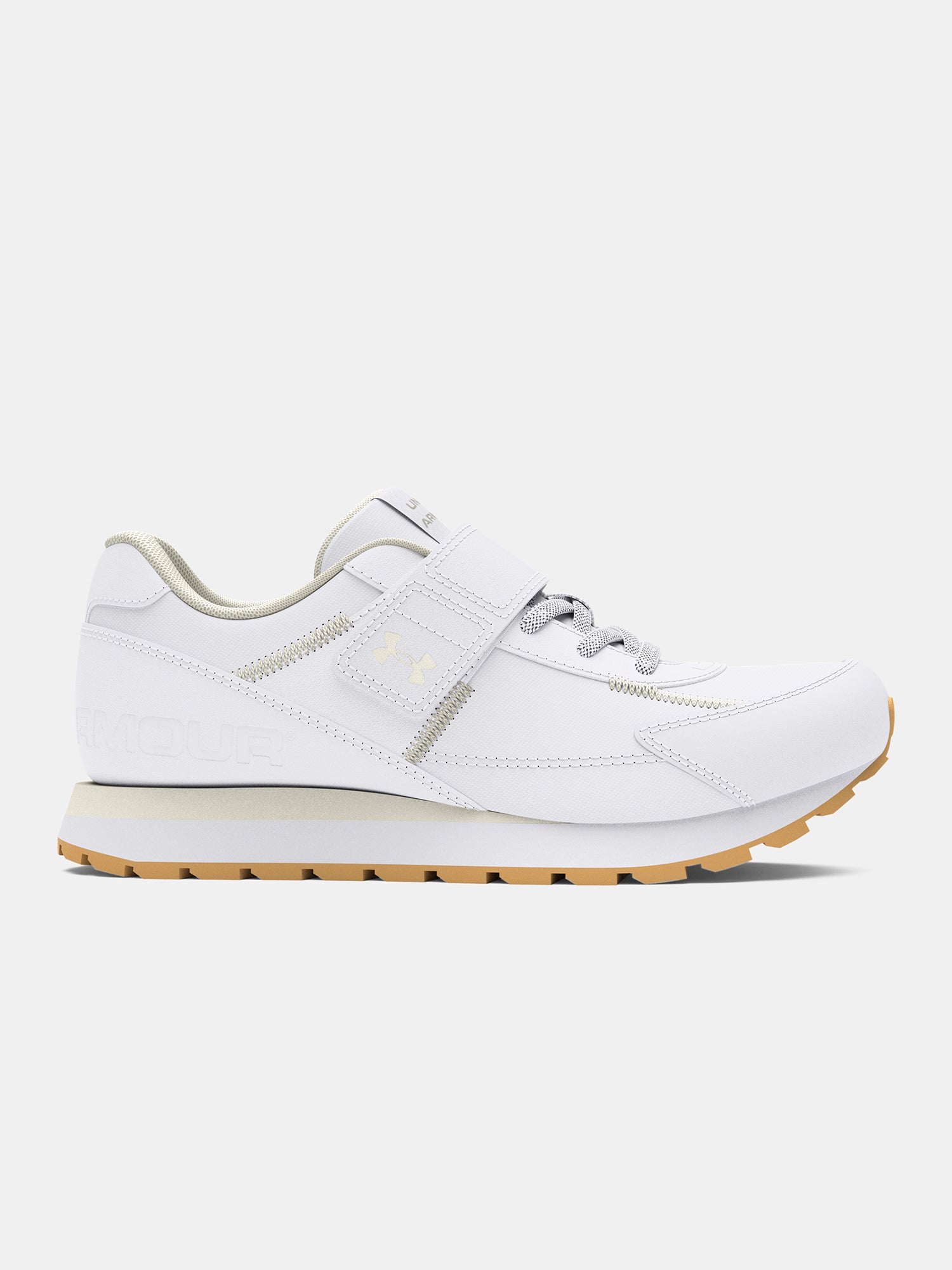 Under Armour UA PS Essential Runner-WHT gyermekcipõ Utcai cipő