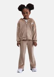 Nike_ Nkg Velour Flare Set(Haddad) Melegítő barna