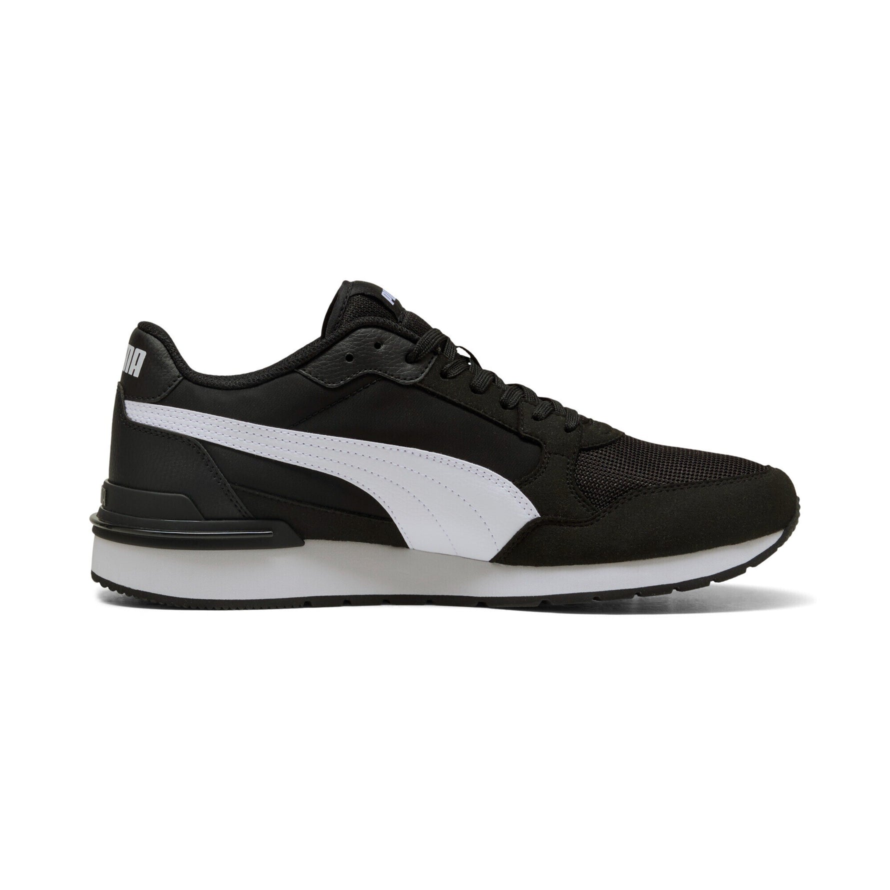 ST Runner v4 NL/ MESH PUMA Black-PUMA Wh (40474301) fekete utcai cipő